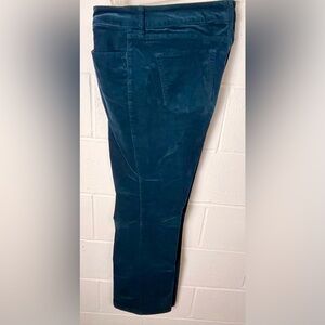 St. John's Bay Teal Corduroy Trousers